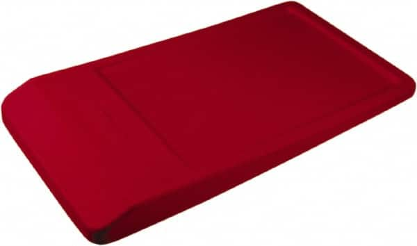 Remco - Red Polyethylene Tote Container - Nesting, 32" Long x 56" Wide x 4.3" High - Makers Industrial Supply