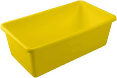 Remco - 149 Gal, 500 Lb Load Capacity Yellow Polyethylene Tote Container - Nesting, 46.8" Long x 26-1/2" Wide x 16.9" High - Makers Industrial Supply