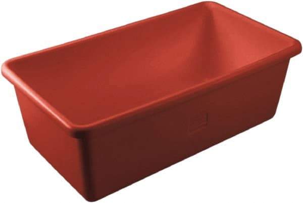 Remco - 149 Gal, 500 Lb Load Capacity Red Polyethylene Tote Container - Nesting, 46.8" Long x 26-1/2" Wide x 16.9" High - Makers Industrial Supply