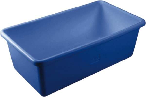 Remco - 149 Gal, 500 Lb Load Capacity Blue Polyethylene Tote Container - Nesting, 46.8" Long x 26-1/2" Wide x 16.9" High - Makers Industrial Supply