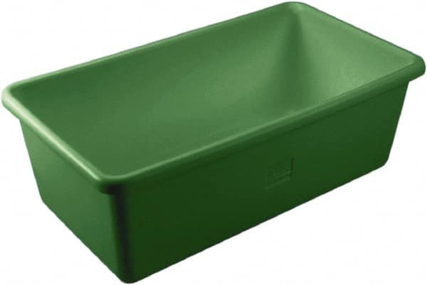 Remco - 149 Gal, 500 Lb Load Capacity Green Polyethylene Tote Container - Nesting, 46.8" Long x 26-1/2" Wide x 16.9" High - Makers Industrial Supply