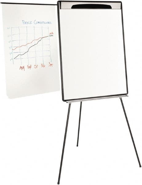 MasterVision - Magnetic Dry Erase Easel - 38-1/2" High - Makers Industrial Supply