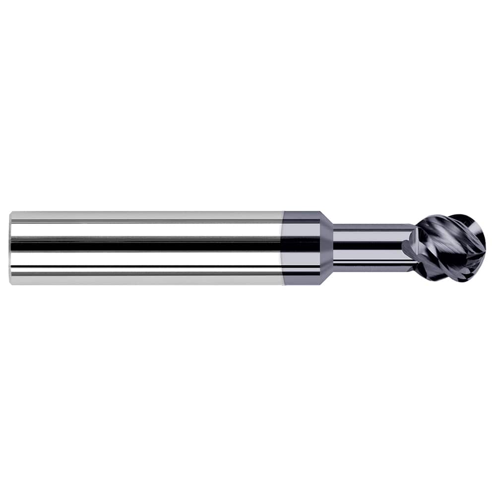 Harvey Tool - 0.0938" Diam 270° Wrap Angle 2mm LOC 2-Flute AlTiN Finish Undercut End Mill - Exact Industrial Supply