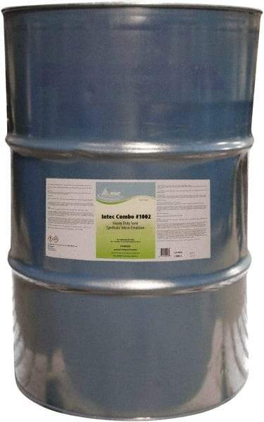 Rochester Midland Corporation - InTec Combo #1002, 55 Gal Drum Cutting Fluid - Semisynthetic, For CNC Machining - Makers Industrial Supply