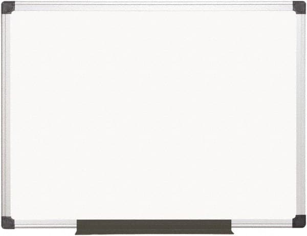 MasterVision - 48" High x 36" Wide Dry Erase - Melamine - Makers Industrial Supply