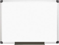 MasterVision - 36" High x 48" Wide Magnetic Dry Erase Board - Steel - Makers Industrial Supply