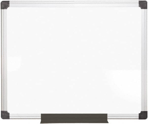 MasterVision - 24" High x 36" Wide Magnetic Dry Erase Board - Porcelain/Steel - Makers Industrial Supply