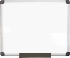 MasterVision - 24" High x 36" Wide Magnetic Dry Erase Board - Porcelain/Steel - Makers Industrial Supply