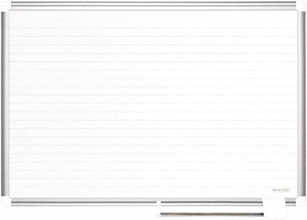 MasterVision - 36" High x 48" Wide Magnetic Dry Erase Calendar - Steel - Makers Industrial Supply