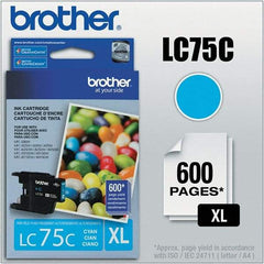 Brother - Cyan Ink Cartridge - Use with Brother MFC-J280W, J425W, J430W, J435W, J5910DW, J625DW, J6510DW, J6710DW, J6910DW, J825DW, J835DW - Makers Industrial Supply