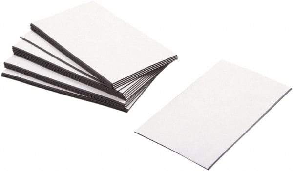 Baum/Gartens - 2" Wide x 3-1/2" Long, White Paper Business Cards - For Business Cards - Makers Industrial Supply