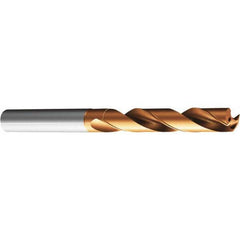 Sandvik Coromant - 9.5mm 144° Spiral Flute Solid Carbide Screw Machine Drill Bit - Makers Industrial Supply