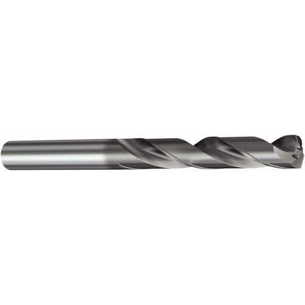 Sandvik Coromant - 0.386" 140° Spiral Flute Solid Carbide Screw Machine Drill Bit - Makers Industrial Supply