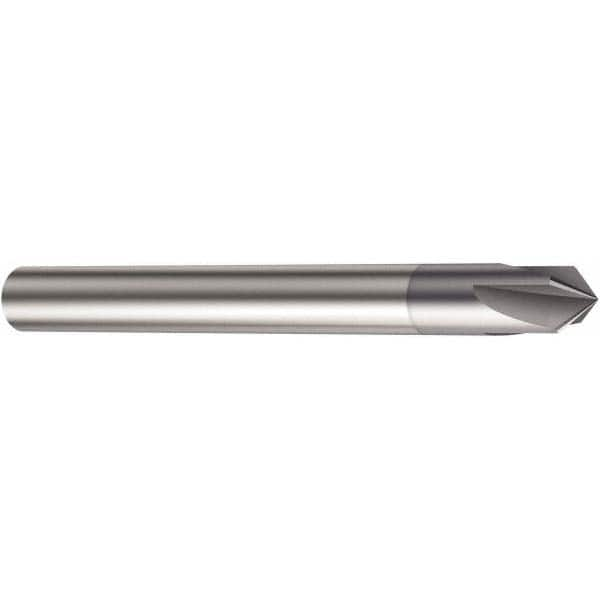 Sandvik Coromant - 0.059" Diam 4 Flute Single End Solid Carbide Chamfer Mill - Makers Industrial Supply