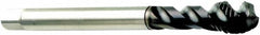 Sandvik Coromant - 1/2-13 UNC 3 Flute 2BX Modified Bottoming Spiral Flute Tap - Powdered Metal, CoolTop Finish, 4.3307" OAL, Right Hand Flute, Right Hand Thread, Series CoroTap 300 - Makers Industrial Supply