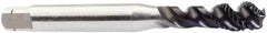 Sandvik Coromant - M6x1.00 Metric 3 Flute 6HX Modified Bottoming Spiral Flute Tap - Solid Carbide, CoolTop Finish, 3.1496" OAL, Right Hand Flute, Right Hand Thread, Series CoroTap 300 - Makers Industrial Supply