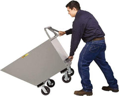 Little Giant - 2,000 Lb Load Capacity, 1/3 Cu Yd, Steel Tilt Truck - 24" Wide x 45" Long x 38" High - Makers Industrial Supply