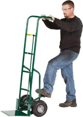 Little Giant - 800 Lb Capacity 60" OAH Hand Truck - Continuous Handle, Steel, Pneumatic Wheels - Makers Industrial Supply