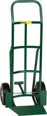 Little Giant - 600 Lb Capacity 47" OAH Hand Truck - Continuous Handle, Steel, Flat-Free Microcellular Foam Wheels - Makers Industrial Supply