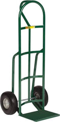 Little Giant - 600 Lb Capacity 49" OAH Hand Truck - Loop Handle, Steel, Flat-Free Microcellular Foam Wheels - Makers Industrial Supply