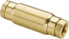 Push-To-Connect Tube to Tube Tube Fitting: 5/8″ OD Brass, 250 psi