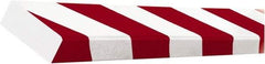 PRO-SAFE - Polyurethane Foam Type D Surface Guard - Red/White - Makers Industrial Supply