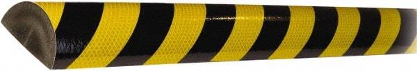 PRO-SAFE - Polyurethane Foam Type C+ Surface Guard - Black/Yellow - Makers Industrial Supply