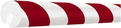 PRO-SAFE - Polyurethane Foam Type B Edge Guard - Red/White - Makers Industrial Supply