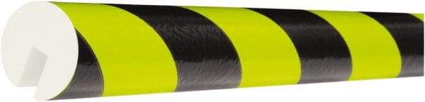 PRO-SAFE - Polyurethane Foam Type B Corner Guard - Fluorescent Yellow - Makers Industrial Supply