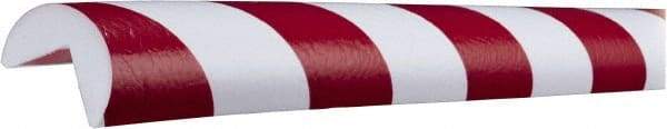 PRO-SAFE - Polyurethane Foam Type A Corner Guard - Red/White - Makers Industrial Supply