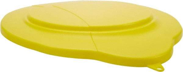 Vikan - 5 Gal Polypropylene Pail Lid - Yellow, For Use with Vikan 5 Gal Pail - Makers Industrial Supply