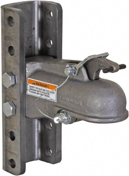 Buyers Products - 2-5/16" Ball Size Channel Hitch Coupler - 15,000 Lb Max Capacity, Plain Finish - Makers Industrial Supply