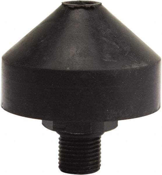 Value Collection - Blow Gun Rubber Tip - 1/4 NPT, 1.6" Hose Length - Makers Industrial Supply