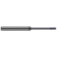 Harvey Tool - Square End Mills; Mill Diameter (mm): 1.20 ; Mill Diameter (Inch): 3/64 ; Mill Diameter (Decimal Inch): 0.0470 ; Length of Cut (Decimal Inch): 0.1410 ; Material: Solid Carbide ; Finish/Coating: AlTiN Nano - Exact Industrial Supply