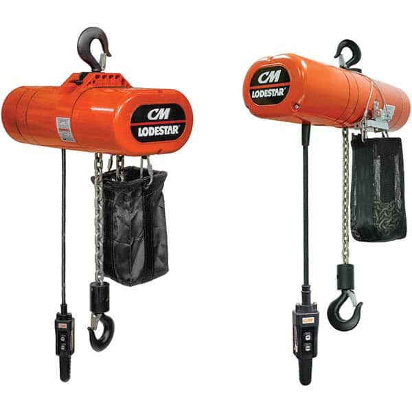 CM - 1/2 Ton Capacity 32 FPM Lift Speed 230/460V Electric Chain Hoist - Makers Industrial Supply