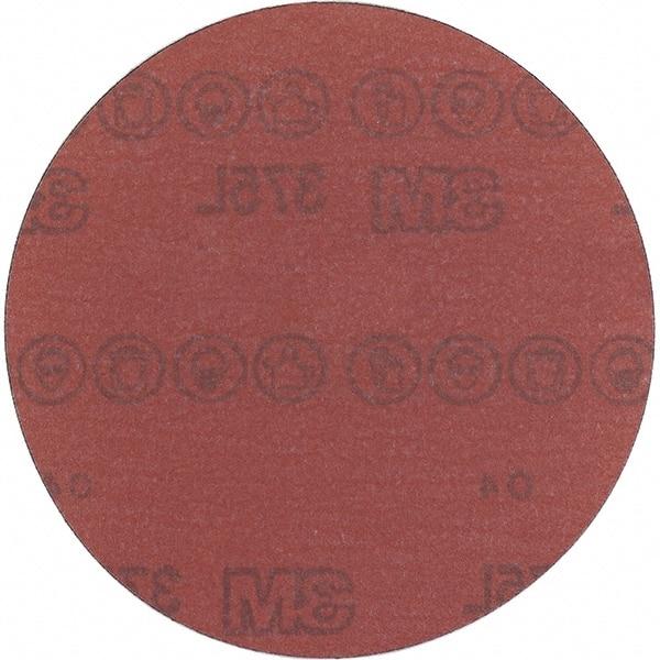 3M - 6" Diam, 1,000 Grit Aluminum Oxide Adhesive PSA Disc - Ultra Fine Grade, Reddish Brown, Film Backing, Flexible, Use with Random Orbital Sanders - Makers Industrial Supply