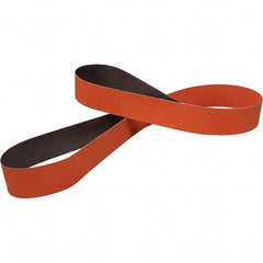 3M - 3" Wide x 132" OAL, 120 Grit, Ceramic Abrasive Belt - Ceramic, Coated, Series 984F - Makers Industrial Supply