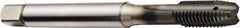 Sandvik Coromant - 5/8-11 UNC, 4 Flute, TiAlN Finish, Powdered Metal Spiral Point Tap - Plug Chamfer, Right Hand Thread, 4.3307" OAL, 0.9055" Thread Length, 12.19mm Shank Diam, 2BX Class of Fit, Series CoroTap 200 - Exact Industrial Supply