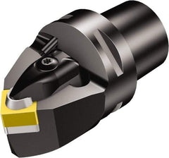 Sandvik Coromant - Neutral Cut, Size C5, SNG 553 & SNGN 15 07 12 Insert Compatiblity, Modular Turning & Profiling Cutting Unit Head - 0.5mm Ctr to Cutting Edge, 60mm Head Length, Through Coolant, Series T-Max - Makers Industrial Supply