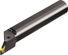 Sandvik Coromant - 63.5mm Min Bore Diam, 254mm OAL, 40mm Shank Diam, R/LAX123..B-020 Indexable Boring Bar - N123L2-0800- AM Insert - Makers Industrial Supply