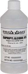 PRO-SAFE - 16 oz Isopropyl Alcohol Liquid - Comes in Bottle, 99% Isopropyl Alcohol - Makers Industrial Supply