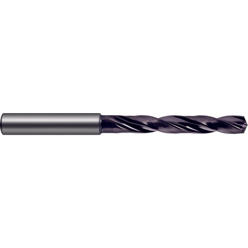 14.4 mm Dia. × 16 mm Shank × 83 mm Flute Length × 133 mm OAL, 5xD, 140°, nano-FIREX, 2 Flute, Coolant Thru, Solid Carbide Drill - Exact Industrial Supply