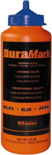 US Tape - 32 oz Container Chalk Refill - Blue - Makers Industrial Supply