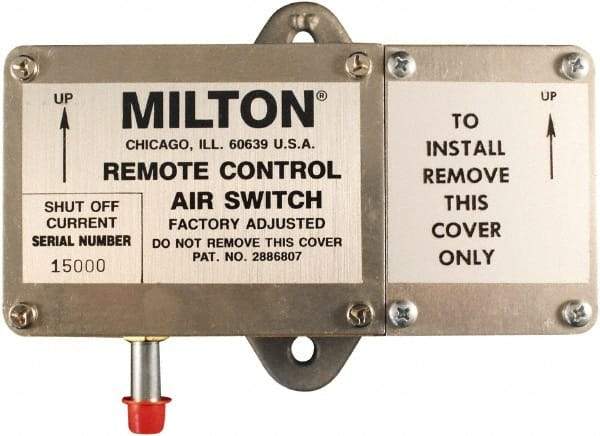 Milton - Driveway Signal Remote Control Bell/Chime Air Switch - Makers Industrial Supply