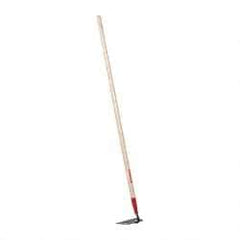 Razor-Back - 4-1/2" High x 7" Wide Square Steel Hoe - 54" Long Wood Straight Handle - Makers Industrial Supply