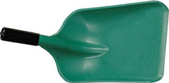 Remco - 18" High x 14" Wide Square Plastic Scoop - 40-1/2" Long Plastic D-Grip Handle - Makers Industrial Supply