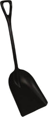 Remco - 17" High x 14" Wide Square Plastic Shovel - 42" Long Plastic D-Grip Handle - Makers Industrial Supply