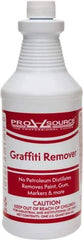 PRO-SOURCE - 32 oz Bottle Graffiti/Vandal Mark Remover - Removes Graffiti - Makers Industrial Supply