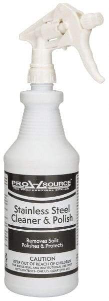 PRO-SOURCE - 0.25 Gallon Liquid Stainless Steel Cleaner - Bottle - Makers Industrial Supply