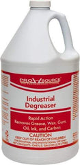 PRO-SOURCE - 1 Gal Bottle Cleaner/Degreaser - Liquid, Butyl-Based, Lemon - Makers Industrial Supply